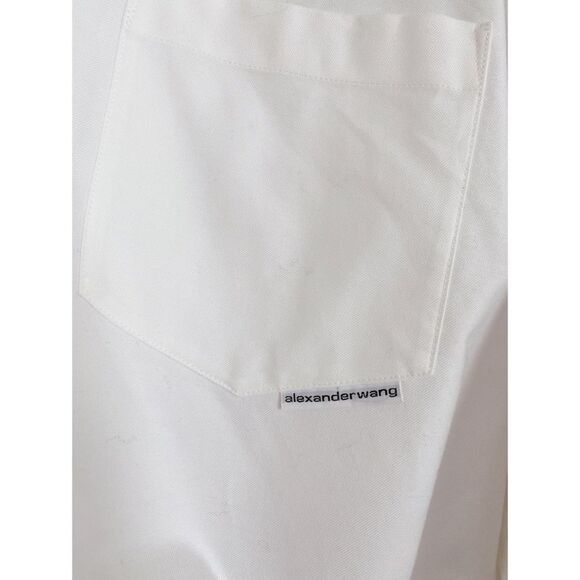 Alexander Wang Henley Shirt Jacket Detached hoodie - Picture 11 of 14